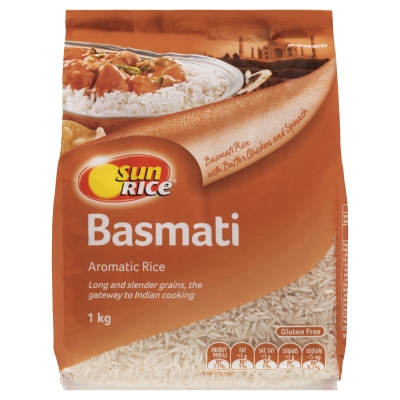 Sunrice Basmati Aromatic Rice 1kg