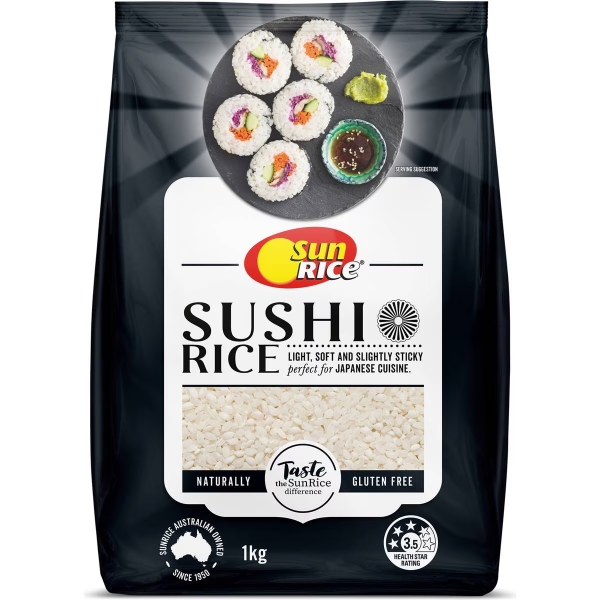 SunRice Sushi Rice 1kg