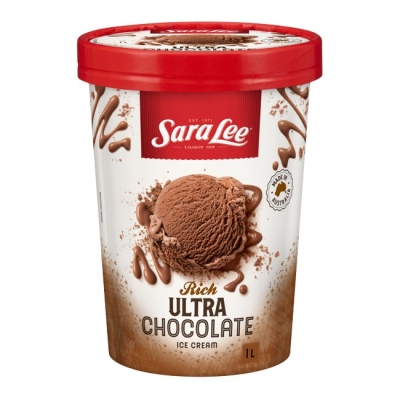 Sara Lee Ice Cream Ultra Chocolate 1lt