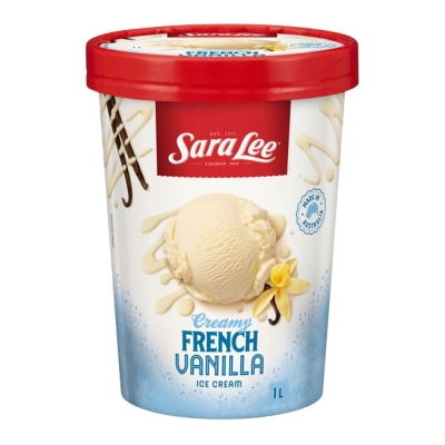 Sara Lee Ice Cream French Vanilla 1lt