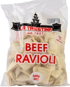 La Triestina Beef Ravioli 500g