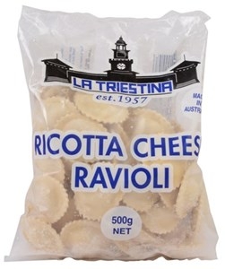 La Triestina Ricotta Ravioli 500g