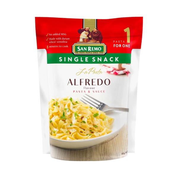 San Remo La Pasta Alfredo Pasta & Sauce 80g