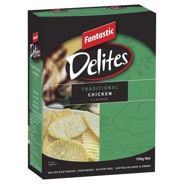 Fantastic Delites Traditional Chicken 100g