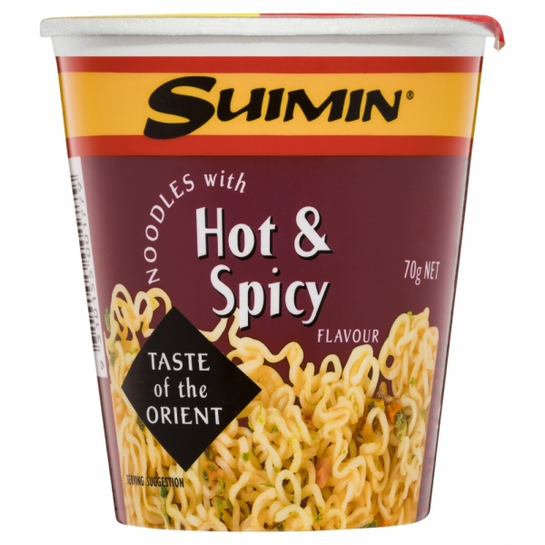 Suimin Cup Noodles Hot & Spicy 70g