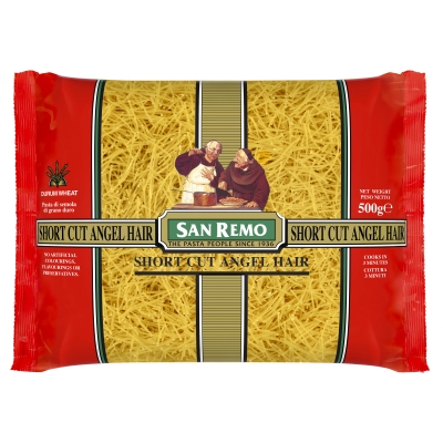 San Remo Dry Pasta Short Cut Angel Hair #141 500g