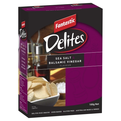 Fantastic Delites Sea Salt & Balsamic Vinegar 100g