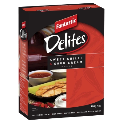 Fantastic Delites Sweet Chilli & Sour Cream 100g