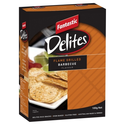 Fantastic Delites Flame Grilled Barbecue 100g