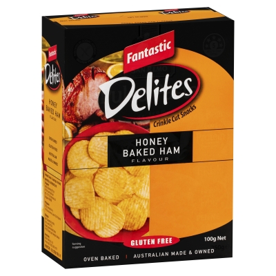 Fantastic D'Lite Crackers Honey Ham 100g