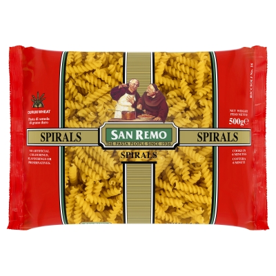 San Remo Dry Pasta Spirals #16 500g