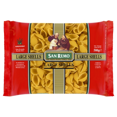 San Remo Dry Pasta Large Shells #29 500g