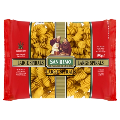 San Remo Dry Pasta Large Spirals #53 500g