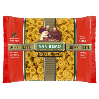 San Remo Dry Pasta Orecchiette #43 500g