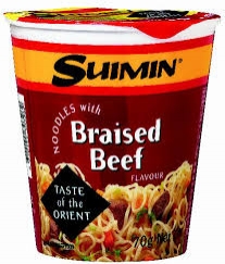 Suimin Cup Noodles Braised Beef 70g