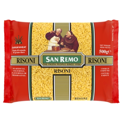 San Remo Dry Pasta Risoni #47 500g