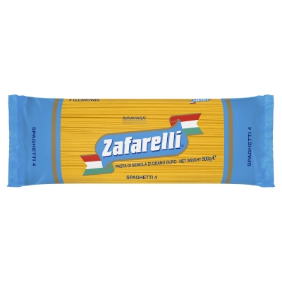 Zafarelli Dry Pasta Spaghetti #4 500g