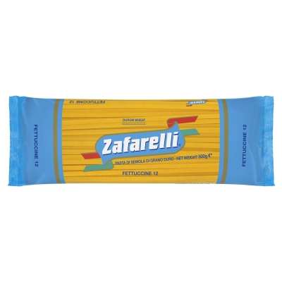 Zafarelli Dry Pasta Fettucine #12 500g