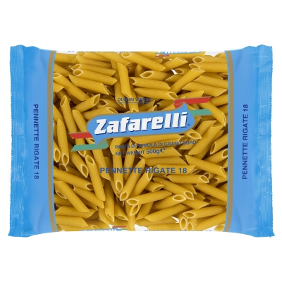 Zafarelli Dry Pasta Pennette Rigate #18 500g