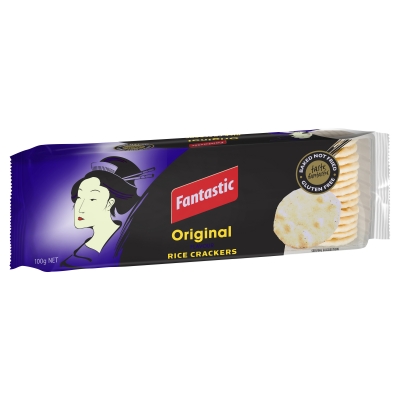 Fantastic Rice Crackers Original Gluten Free 100g