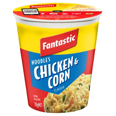 Fantastic Cup Noodles Chicken & Corn 70g