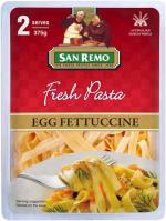 San Remo Fresh Pasta Traditional Egg Fettuccine 375g