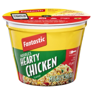 Fantastic Bowl Noodles Hearty Chicken 105g