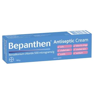 Bepanthen Antiseptic Soothing Cream 100g