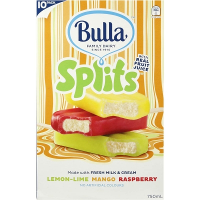 Bulla Splits Variety 10 Pack