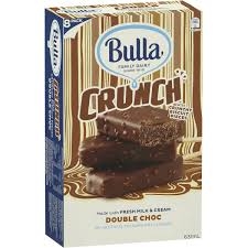 Bulla Crunch Double Choc Crunch 8 Pack