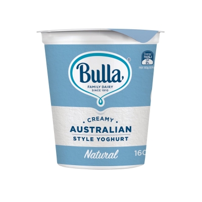 Bulla Australian Style Yoghurt Natural 160g