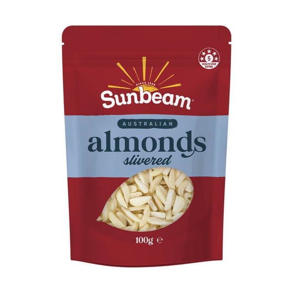 Sunbeam Almonds Slivered 100g