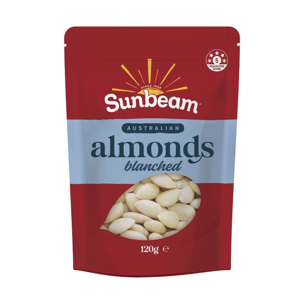 Sunbeam Almonds Blanched 120g