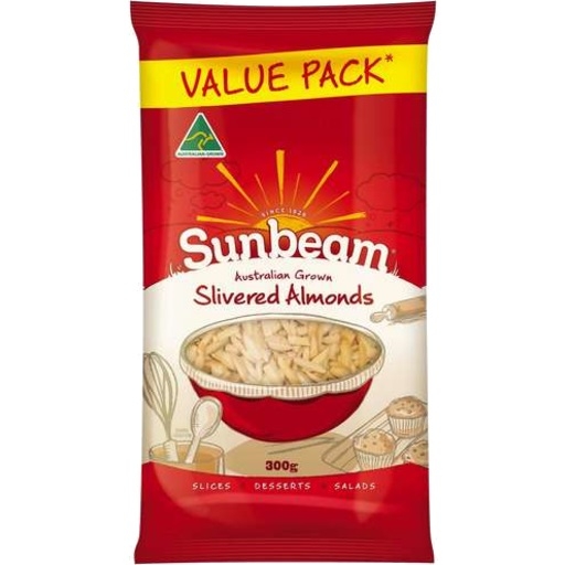 Sunbeam Almonds Slivered 300g