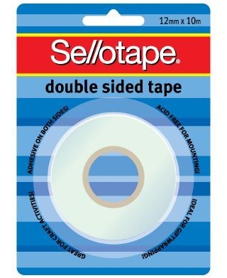 Sellotape Double Sided Tape 12mm X 10m