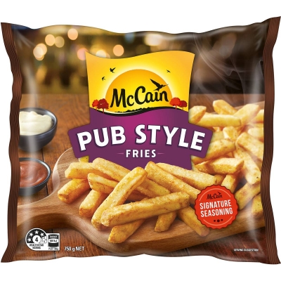 McCain Pub Style Fries 750g