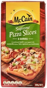 McCain Pizza Slices Supreme 600g