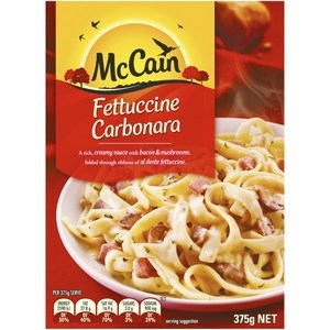 McCain Fettuccine Carbonara 375g