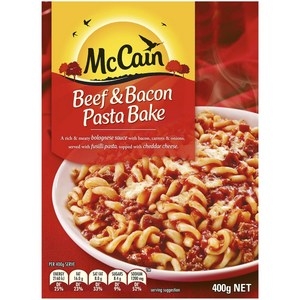 McCain Beef & Bacon Pasta Bake 400g