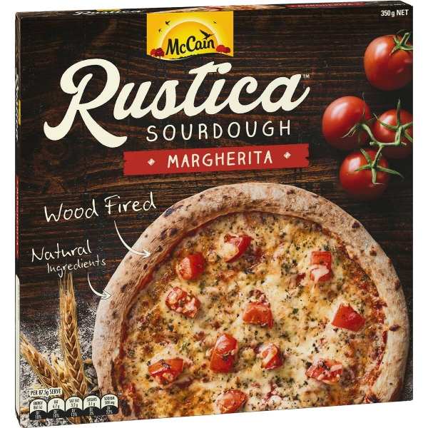 McCain Pizza Rustica Sourdough Margherita 360g