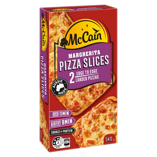 McCain Pizza Slices Margherita 2 Pack 540g