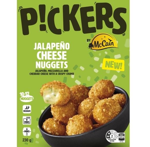 McCain Pickers Jalapeno Cheese Nuggets 230g