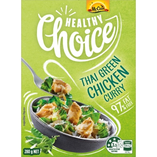 McCain Healthy Choice Thai Green Chicken Curry 280g