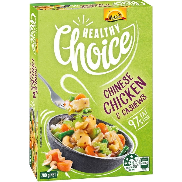 McCain Healthy Choice Chinese Chicken & Cashews 280g