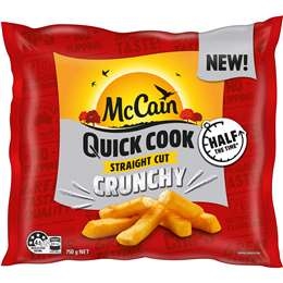 McCain Quick Cook Straight Cut Chips 750g