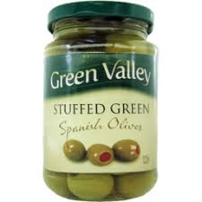 Green Valley Olives Stuffed 355g