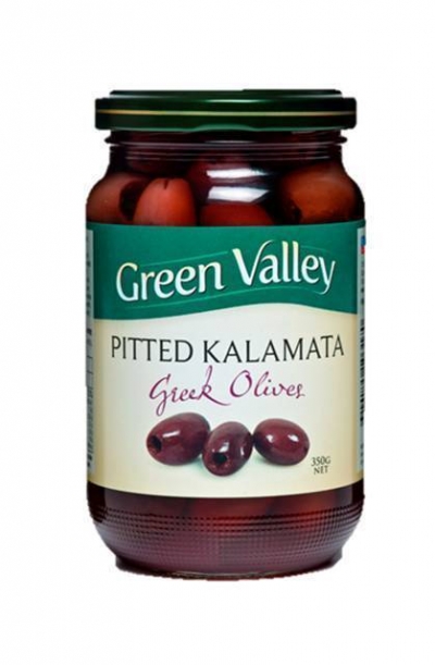 Green Valley Kalamata Pitted Olives 350g