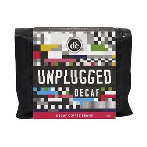 DC Unplugged Decaf Coffee Beans 250g