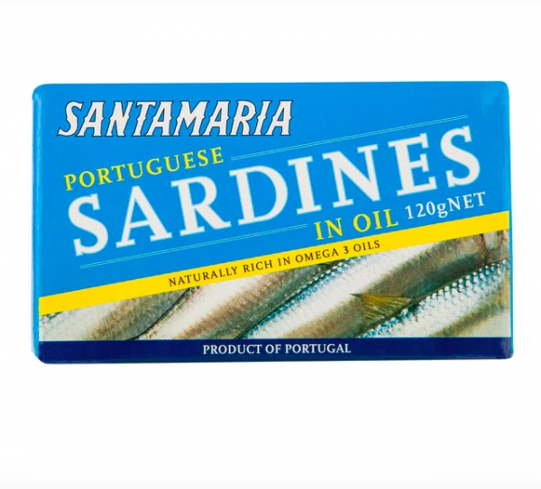 Santamaria Sardines In Oil 120g