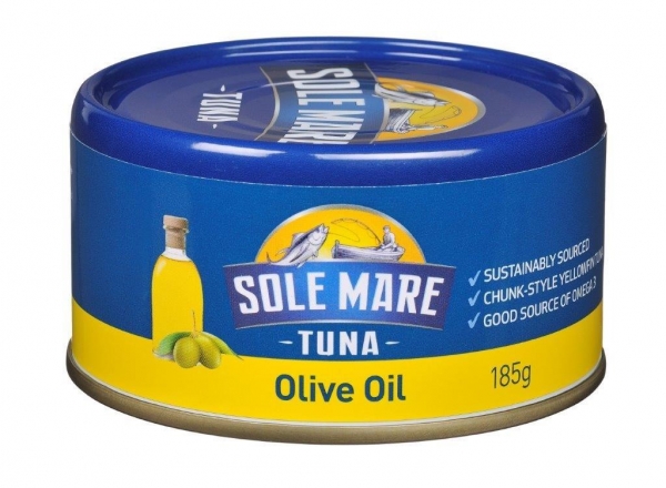 Sole Mare Tuna In Olive Oil 185g